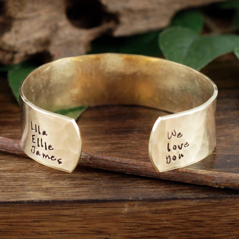 Personalized Cuff Bracelet Name Cuff Bracelet Etsy