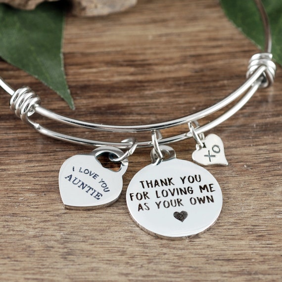 Aunt on sale charm bracelet