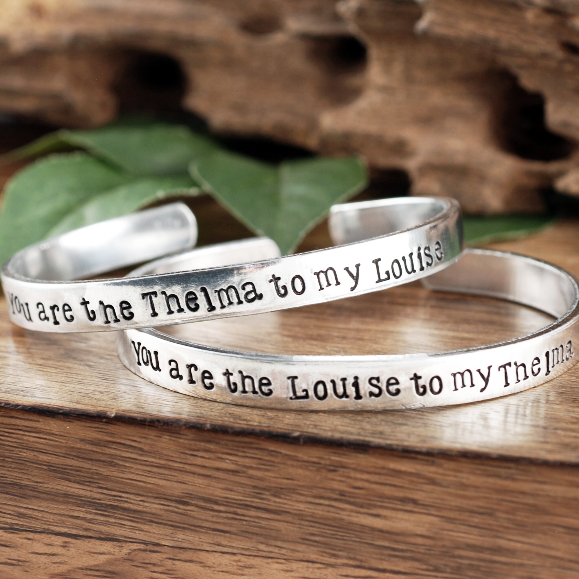 You Are The Thelma to My Louise Bracelets