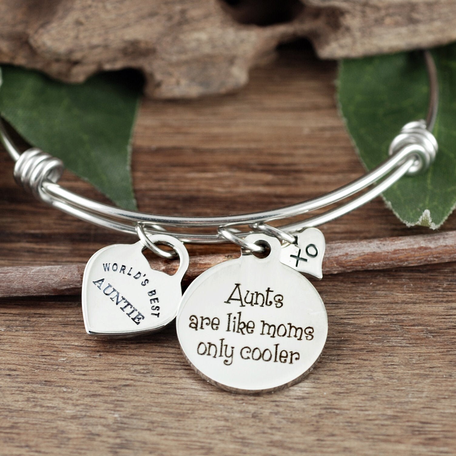 auntie charm bracelet