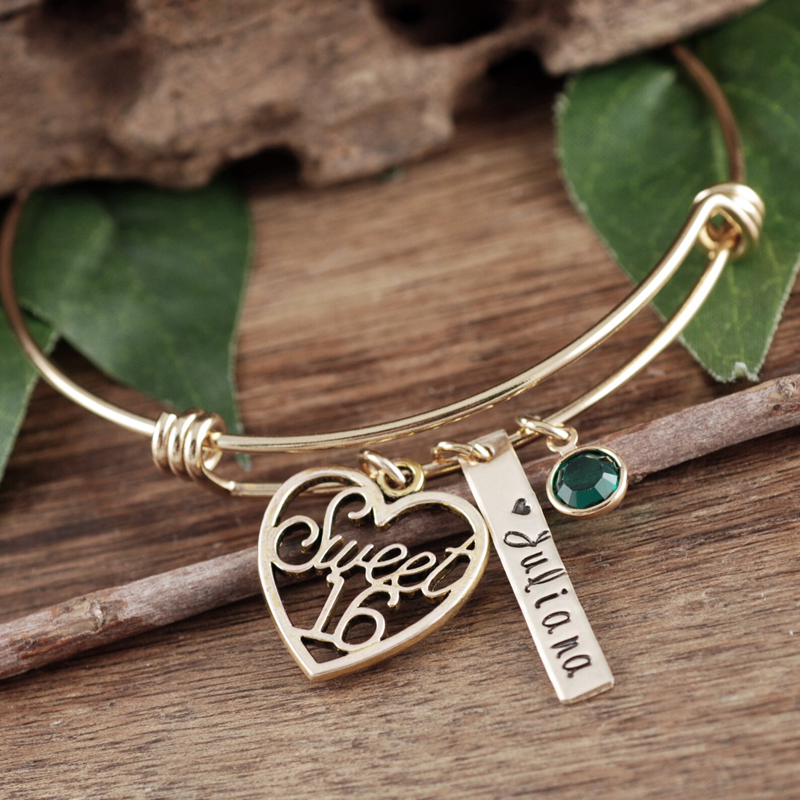 Personalized Sweet Sixteen Gift Sweet 16 Bracelet Sweet 16 - Etsy