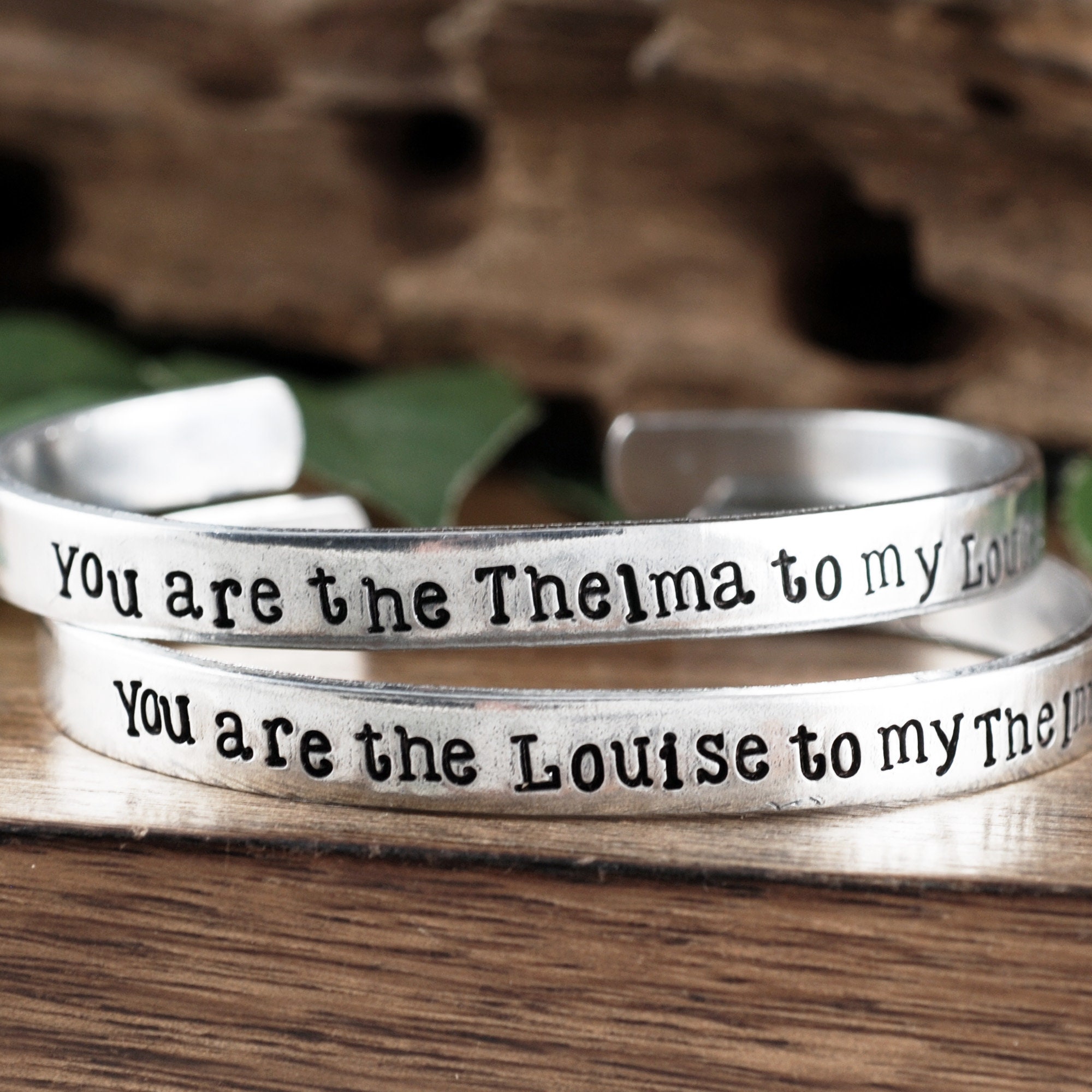 Thelma and Louise Gift,You Are The Thelma to My Louise, Best Friend Gifts, Friendship Jewelry, Friend Gift, Gift for BFF, Motivational Gift