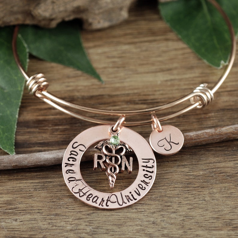 Graduation Gift for Nurse Nurse Bracelet RN Graduation Gift Etsy
