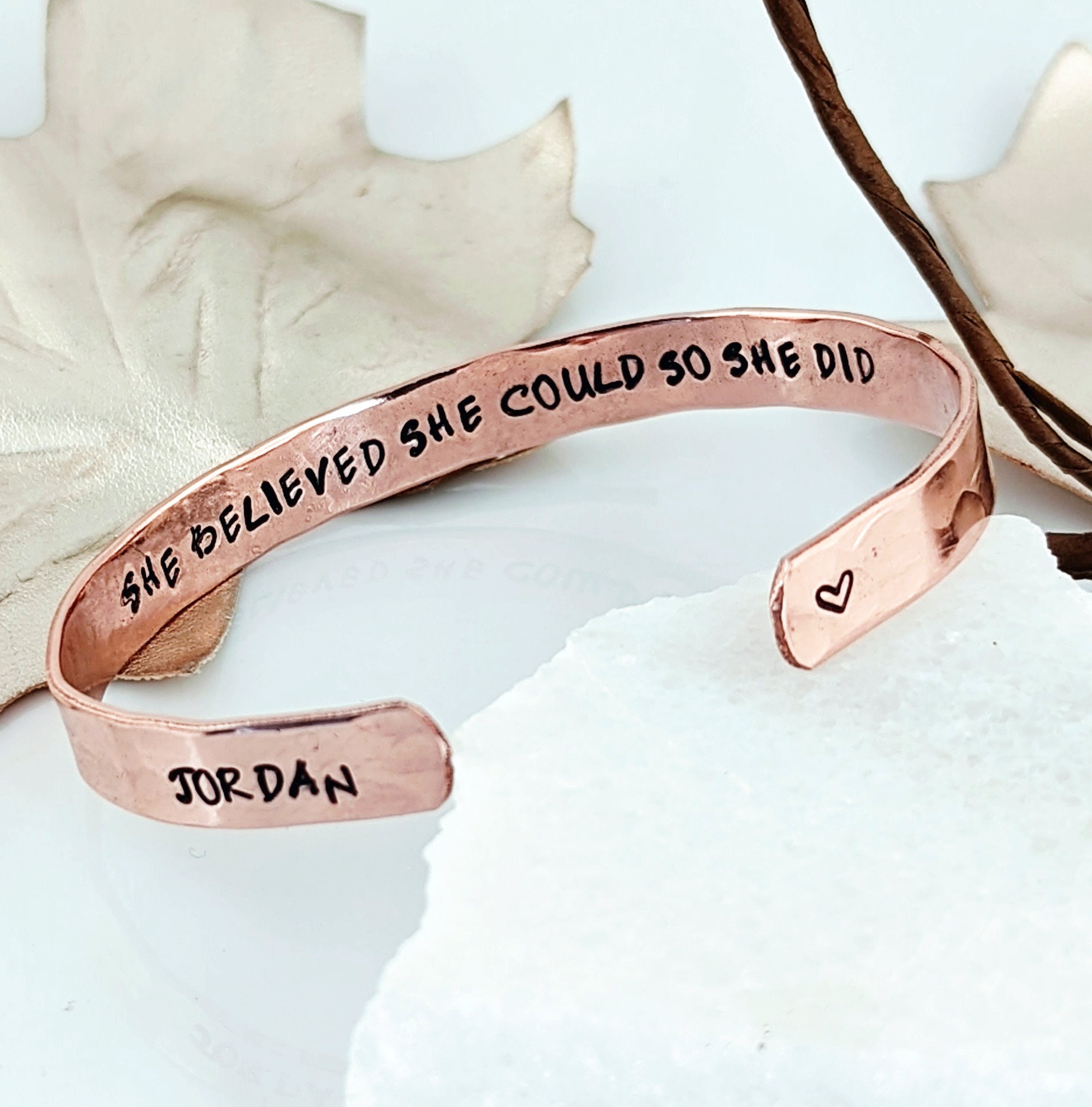 She believed she could and she shop did bracelet