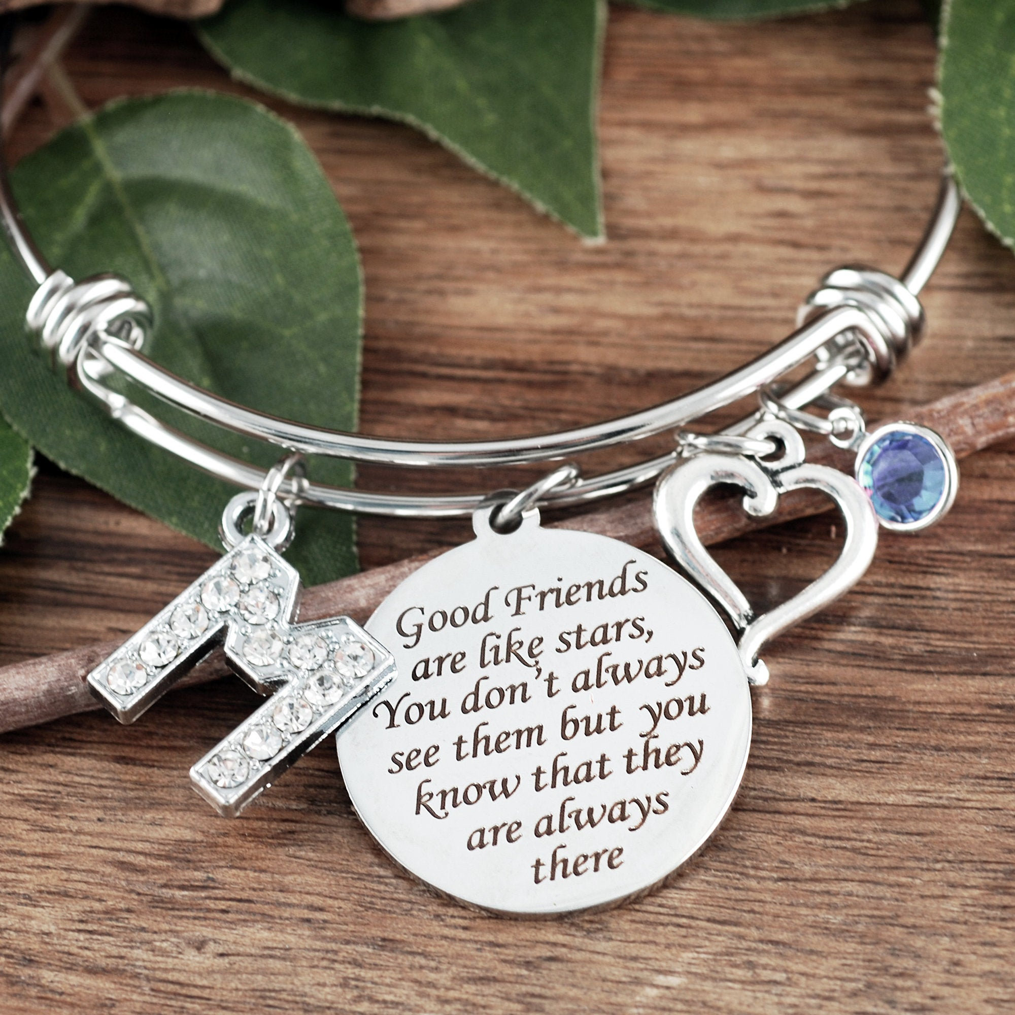Bracciale Dell'Amicizia Con Incisione 'Amigas Somos' – Regalo Per Migliore Amica - 6