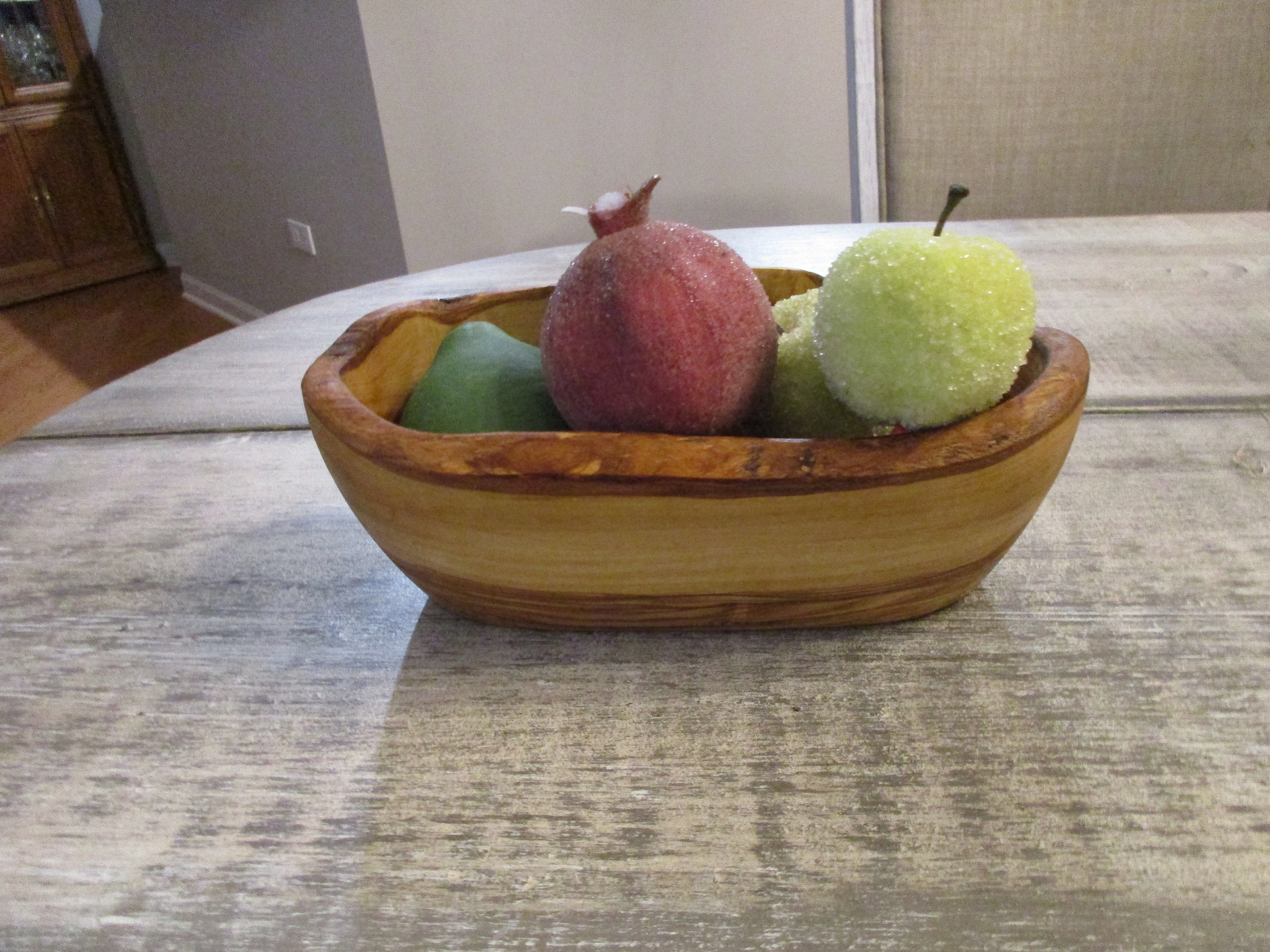 Snack bowl from Olive Wood Handcrafted – Jamailah