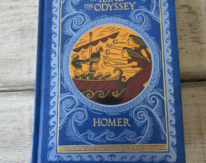 The Iliad and the Odyssey Homer Leather Bound Book Barnes and Noble ...