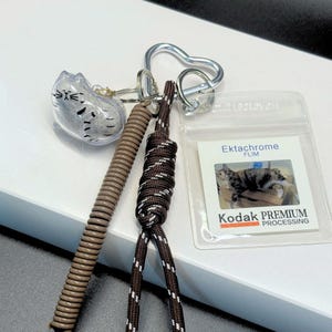 Cat Hair Keepsake Keychain: Custom Photo, Pet Memorial