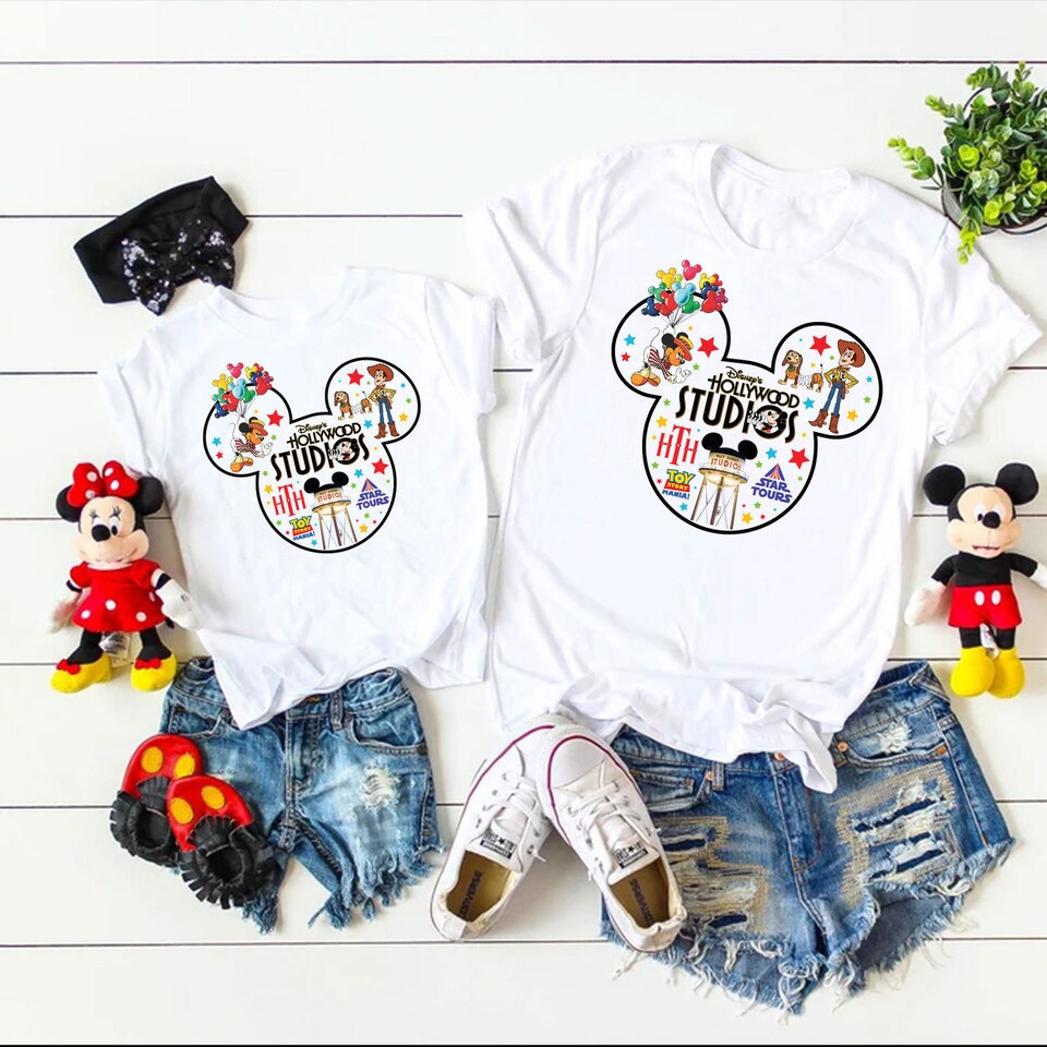 Discover Disney World Hollywood Studios 2022 Family Matching T-Shirts