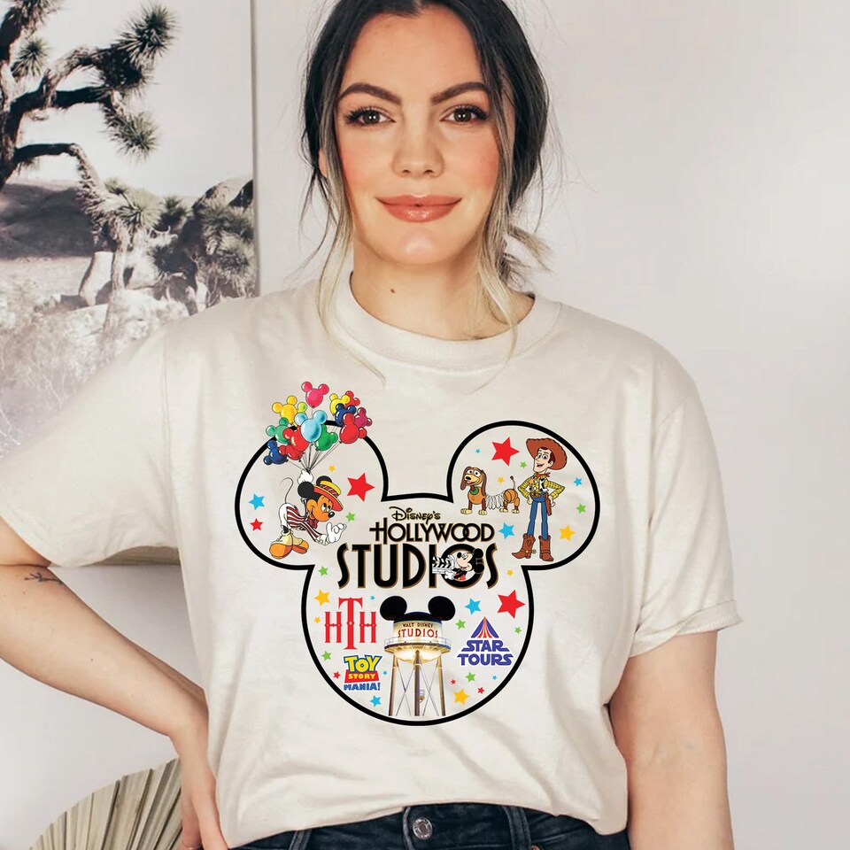 Discover Disney World Hollywood Studios 2022 Family Matching T-Shirts