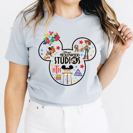 Disover Disney World Hollywood Studios 2022 Family Matching T-Shirts