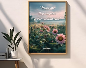 Testo dell'anno 2026 / Arte murale stampabile JW / Stampa del versetto della Bibbia / Arte JW / Poster stampabile per i Testimoni di Geova / Arredamento per la casa