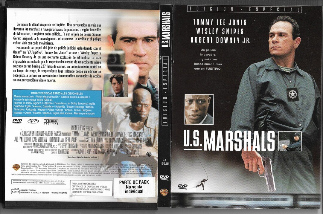 U S Marshals, Tommy Lee Jones and Wesley Snipes Warner