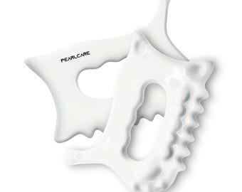 Korean Ceramic Gua Sha Massage Tool: Handmade Self-Care Massager