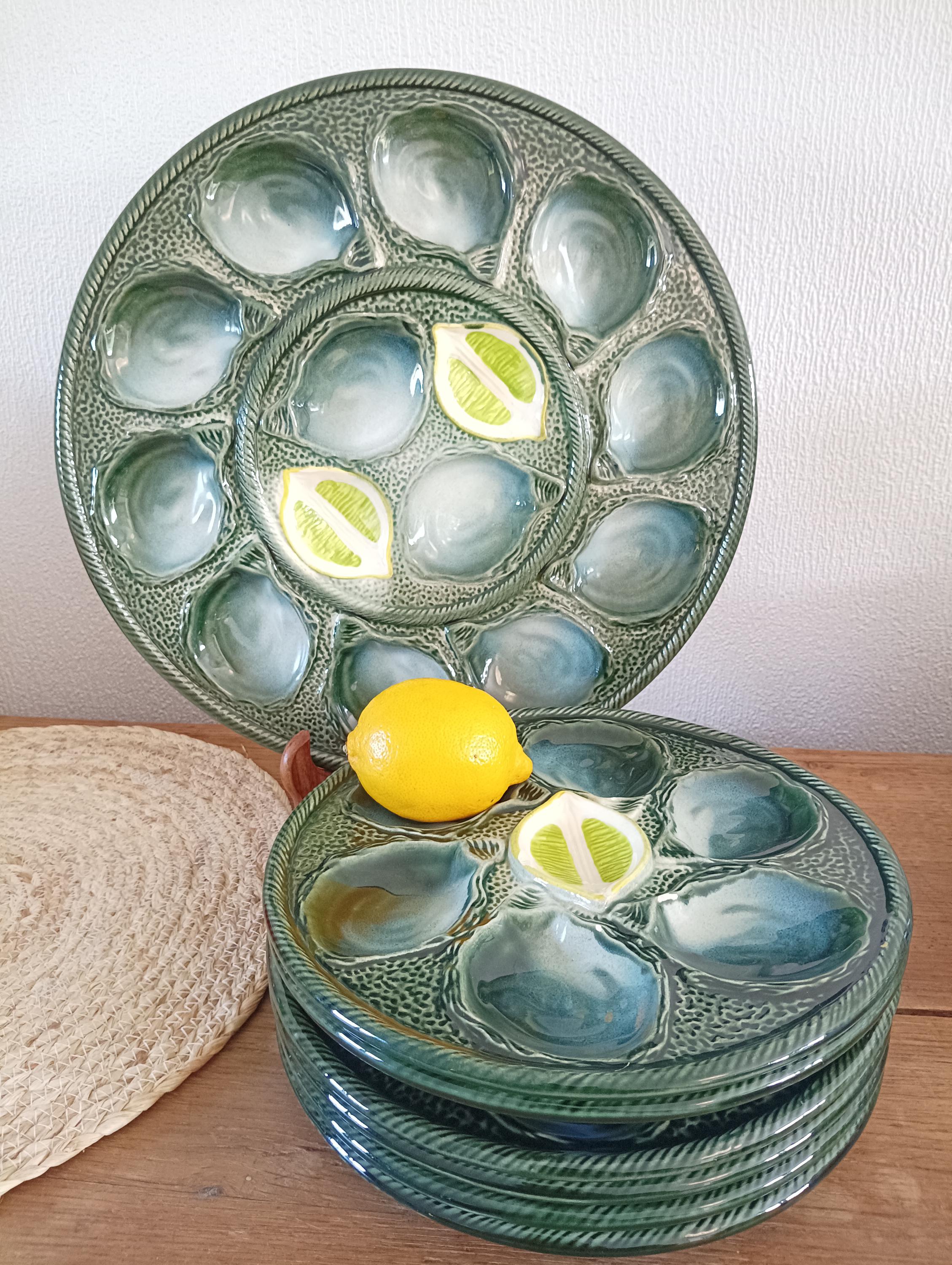 Assiette Creuse Décor Citron - Porcelaine, 21x21 Cm, Avec Boîte Cadeau