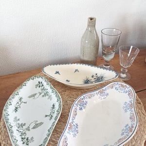 Fuente antigua de piedra de hierro - Digoin Sarreguemines St Amand Moulin Loups - Longwy Francia - Cerámica francesa finales del siglo XIX