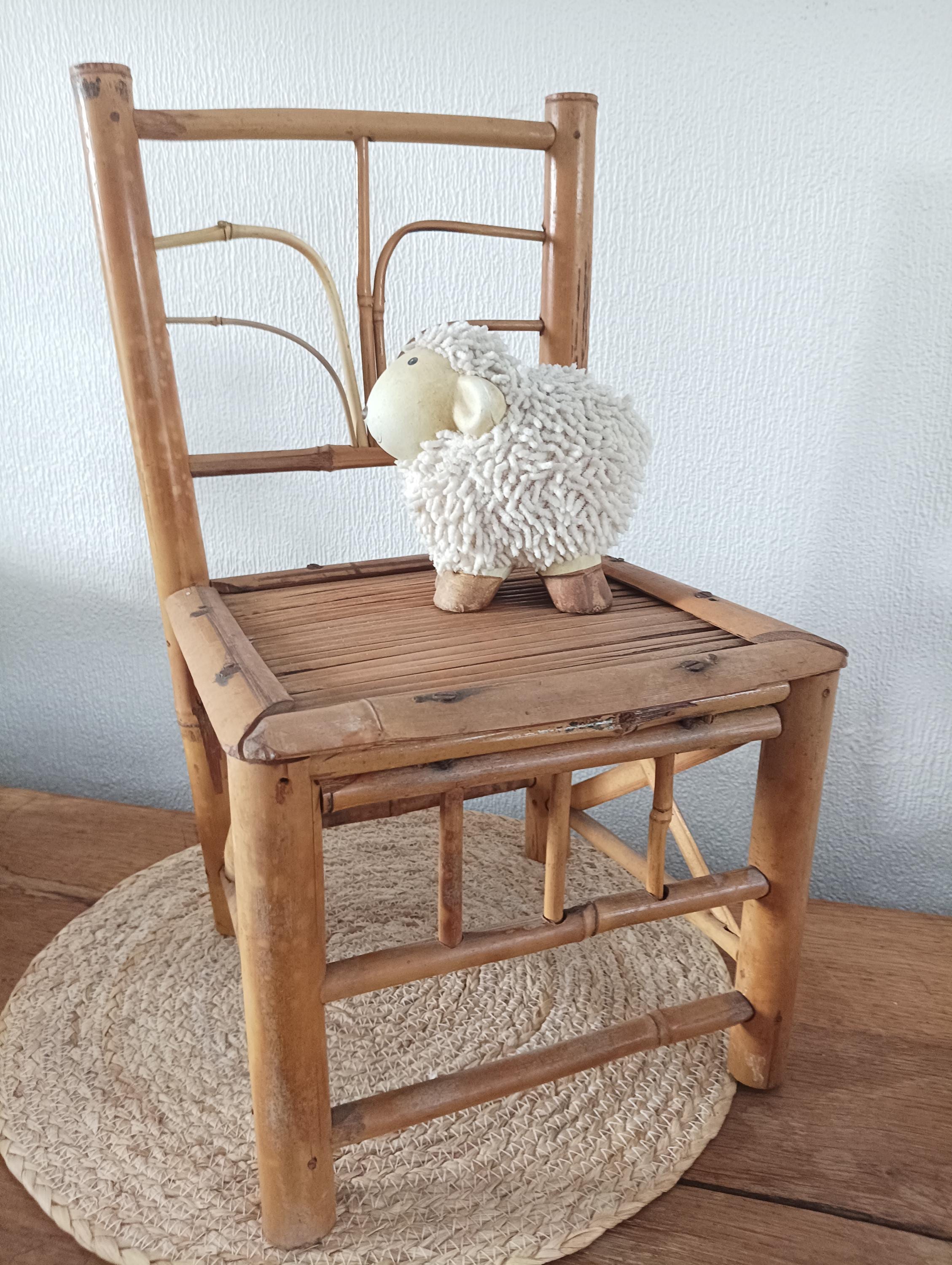 Bambus stuhl - Etsy.de