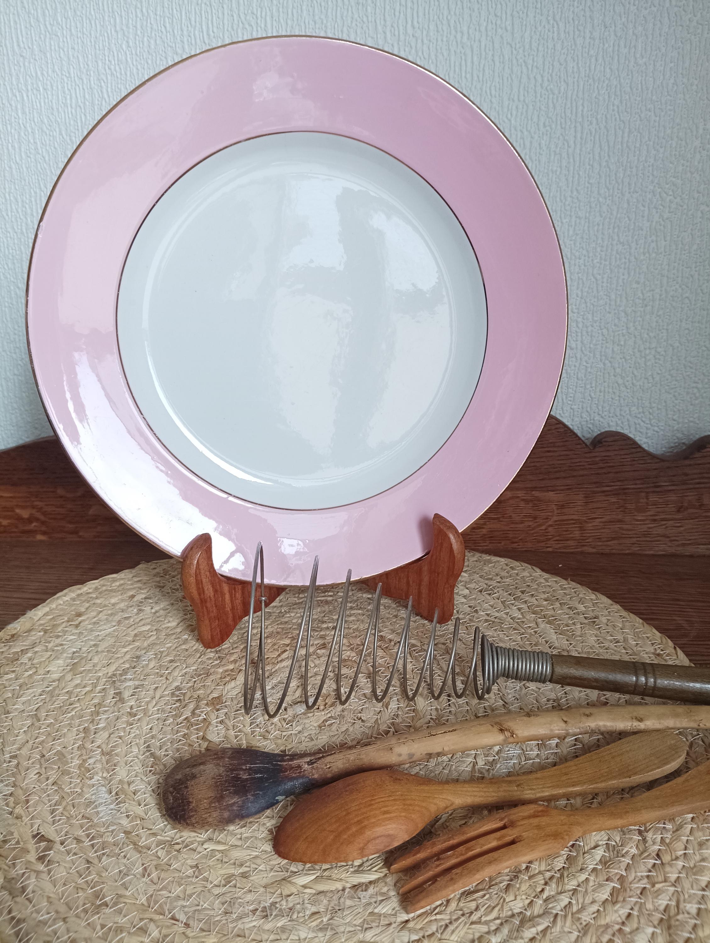 Ancienne Assiette Décorative Saint Amand Et Hamage - Modern Style - Collection