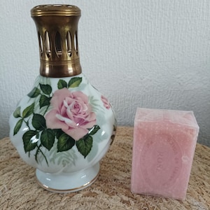 Lampe Berger in Limoges porcelain - Vintage interior decoration, fragrance lamp, home fragrance, housewarming gift