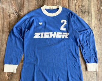 Vintage 80s Erima Football Long Sleeve Shirt #2 West Germany