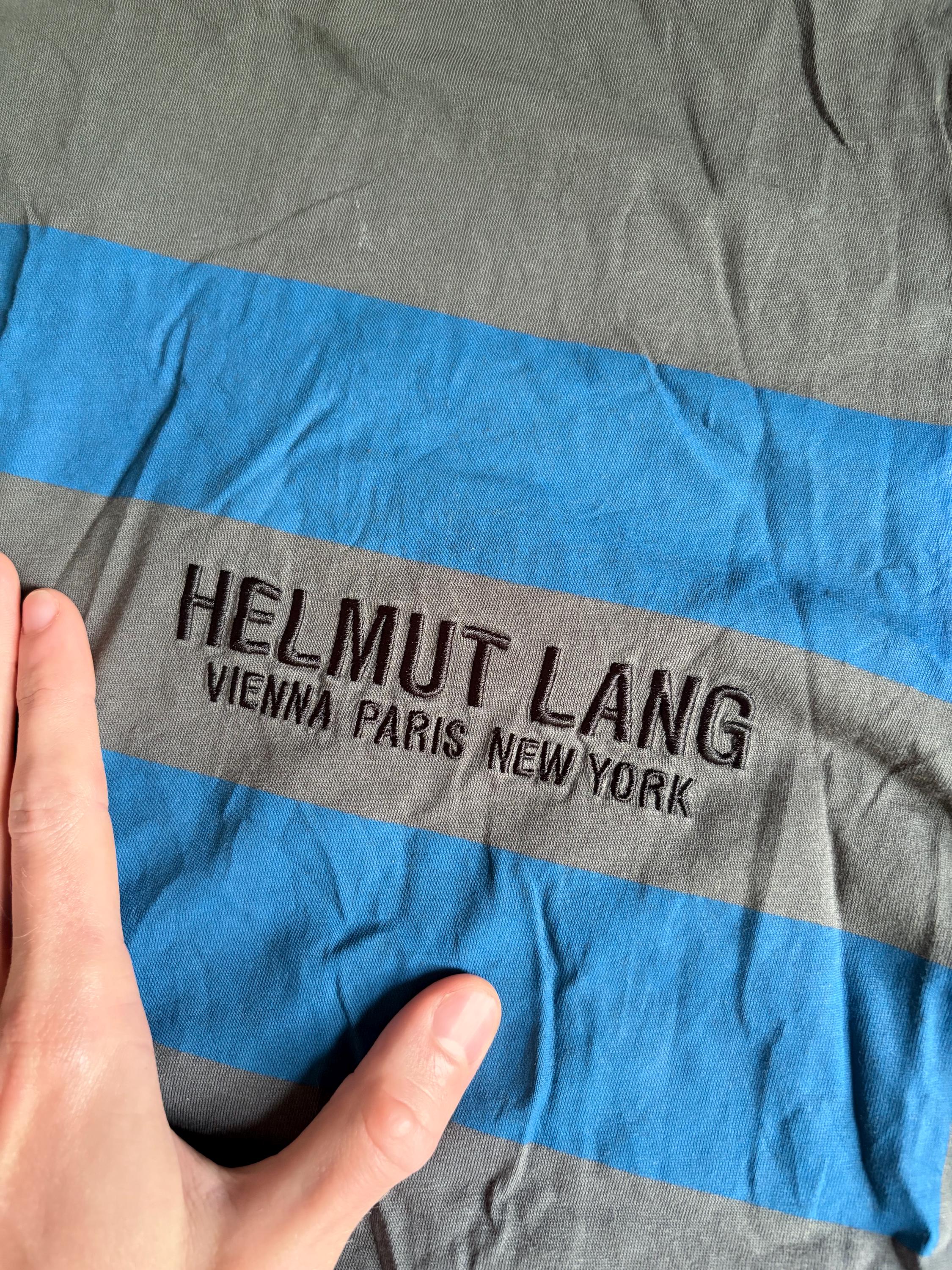 Helmut Lang Vienna Paris New York Logo T-shirt - Etsy