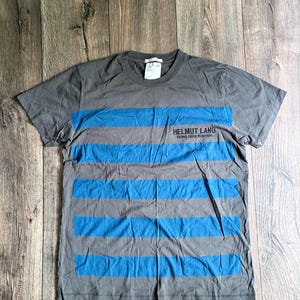 Helmut Lang Vienna Paris New York Logo T-Shirt