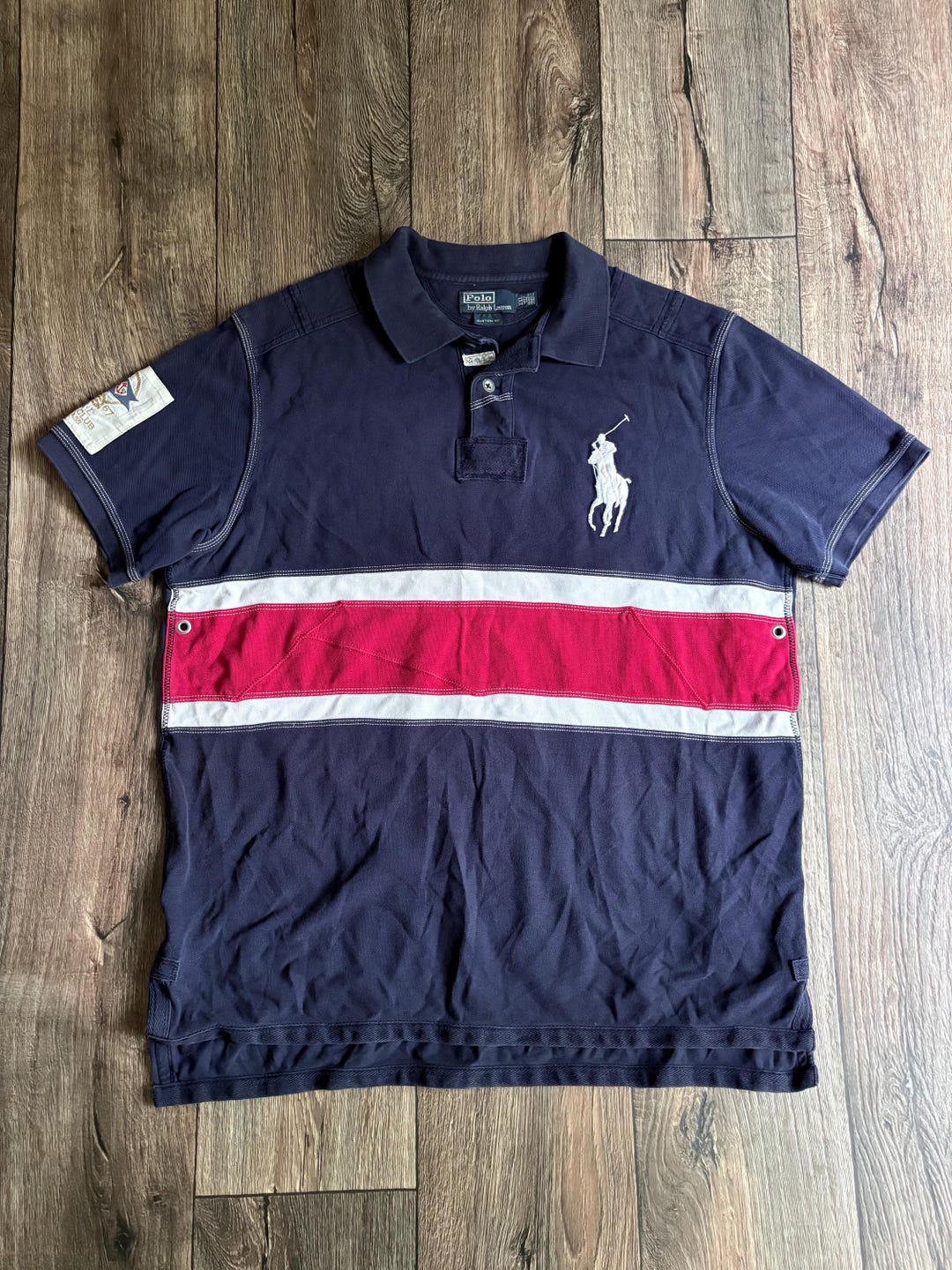 Vintage Polo Ralph Lauren Yachting Logo Polo Shirt Button Up - Etsy