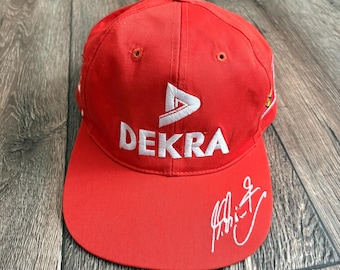 Casquette Ferrari Michael Schumacher – Signée Par Le Champion – Neuve