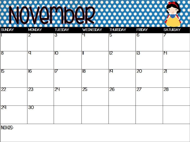 Free Printable Disney Calendar 2021 Disney 2021 Watercolor Schedule 