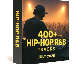 Hip-Hop R&B DJ Essentials Juli 2025 - Original Sound Paket für Mixing Festivals | Digitaler Download