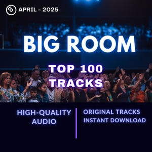 100 Big Room Tracks – April 2025 Trending Playlist for DJs | High-Quality 320kbps, Ready for Mixing | Best EDM, Festival, & Dance Anthems