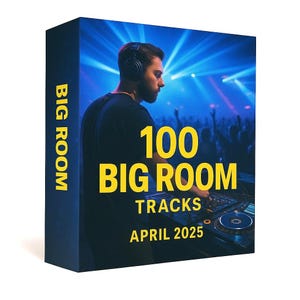 Paquete esencial para DJ de Big Room: biblioteca de sonidos de abril de 2025 para clubes y festivales / Descarga digital