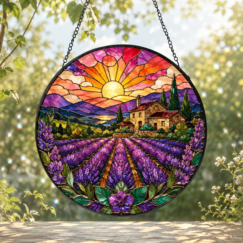 Window Glass Sorting Provence Stained Glass - Etsy