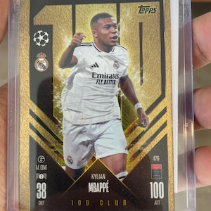 キリアン・ムバッペ「100 クラブ」、Topps Match Attax Extra