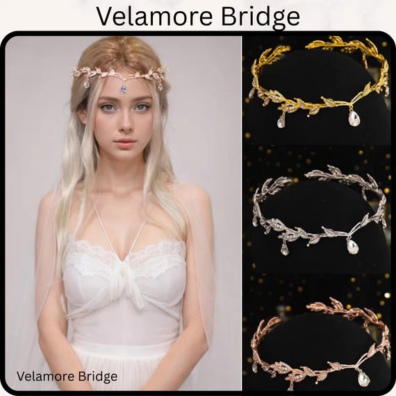 Handmade Fairy Tiara Crystal Crown for Weddings Cosplay Elf Costume Women Amazon.com : MOSTORY Handmade Black Rhinestone Tiara Elf  main image 3