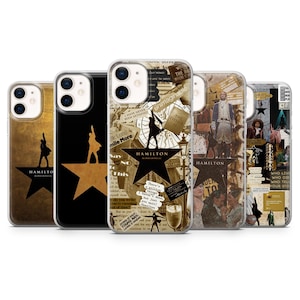 Broadway Musical Phone Case Hamilton Theater Cover for iPhone 17, 16, 15, 14, 13, 12, 11, Samsung S25, S24, S23, A56, A36, A16, Pixel 10