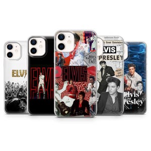 Elvis Presley Handyhülle Vintage Vibes Cover für iPhone 17, 16, 15, 14, 13, 12, 11, Samsung S25, S24, S23, A56, A36, A16, Pixel 10 Pro, 9