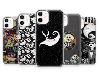 Funda de teléfono "Antes de Navidad", diseño de pesadilla para iPhone 17, 16, 15, 14, 13, 12, 11, Samsung S25, S24, S23, A56, A36, A16, Pixel 10, 9A
