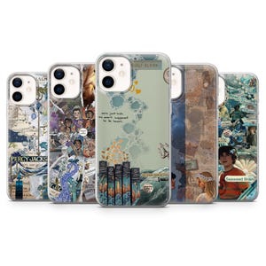 Percy Jackson Phone Case Greek Riptide Cover for iPhone 17, 16, 15, 14, 13, 12, 11, Samsung S25, S24, S23, A56, A36, A16, Pixel 10Pro, 9A