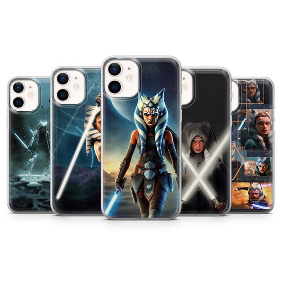 Clone Wars Phone Case Ahsoka Tano Jedi Cover for iPhone 17, 16, 15, 14, 13,  12, 11, Samsung S25, S24, S23, A56, A36, A16, Pixel 10Pro, 9A