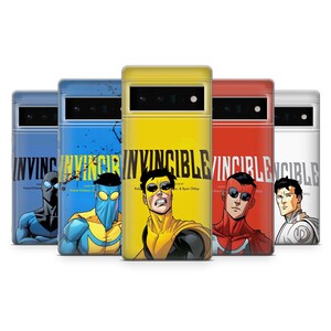 Custodia per telefono supereroe Invincible Grayson Cover per Google Pixel 9, 8Pro, 8, 7, 6A, Samsung S25, S24, S23, A25, A15, A55, iPhone 16Plus, 15