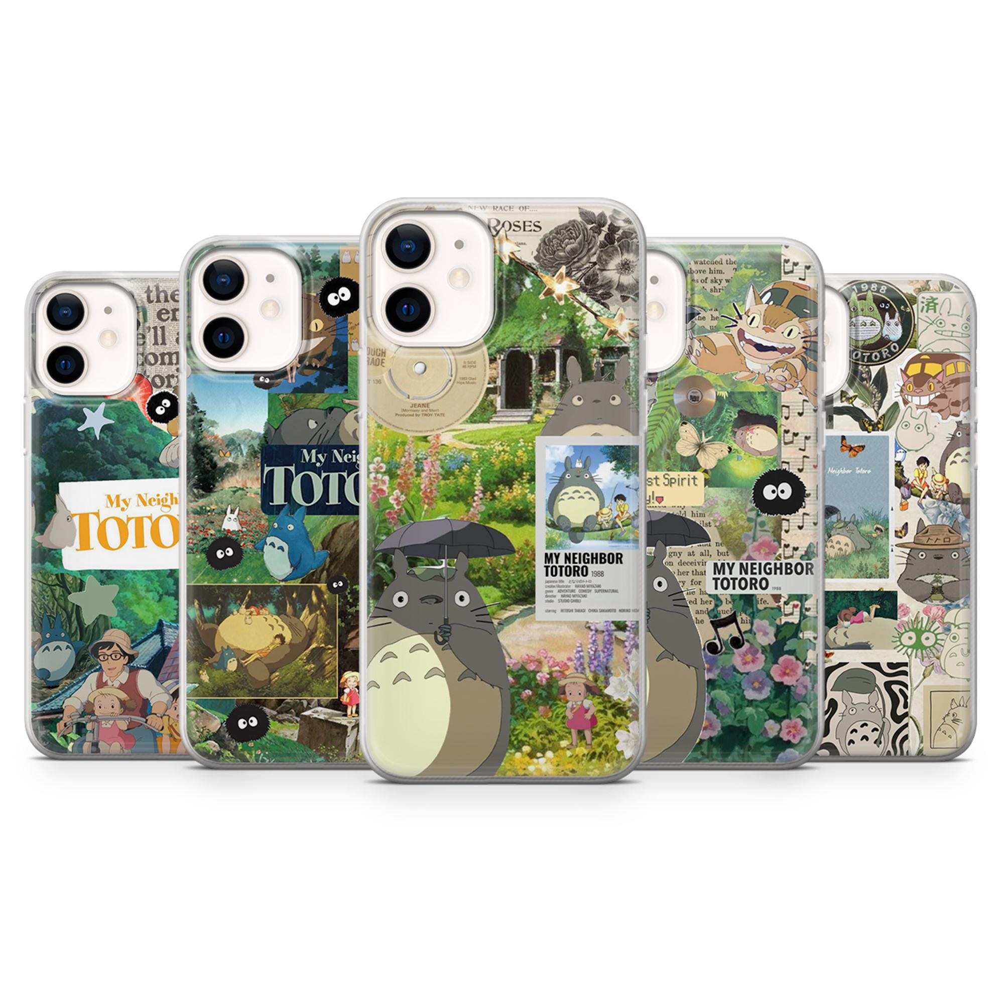 Totoro Phone Case Iphone 11 My Neighbor Totoro ID Card Holder With