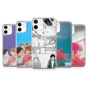 Blue Box telefoonhoesje Romance Chintsu Cover voor iPhone 16 Pro Max, 15, 14, 13, 12, 11, Samsung S25, S24, S23, A56, A36, A16, Pixel 9Pro, 8
