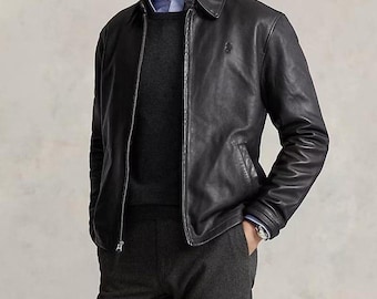 Vintage 1980s Polo by Ralph Lauren Leather Jacket - Etsy