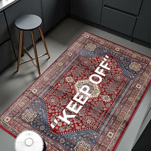 Turkish Traditional Unique Rug, Washable Non-Slip Rug, Distressed Large Area Rug, Rugs for Living Room