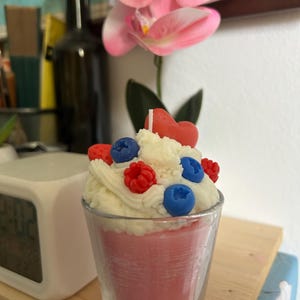 Strawberry Milkshake Candle