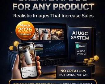 AI UGC Image & Video Generator – Create High Quality Product Content That Converts for Ecommerce, Ads, Social Media Using AI Tools Pro 2026