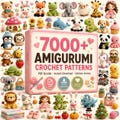 7000+ Amigurumi Crochet Patterns Bundle PDF | Cute Animal Crochet Patterns | Beginner Friendly Plushie Patterns | Instant Download