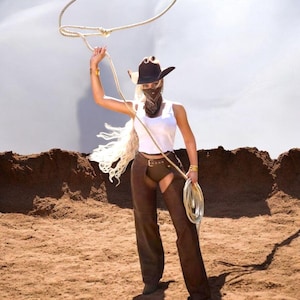Women Western Wear 100% Geniune Suede Leather Western Chap Fringes, Suede Leather Pant Suede Leather Chap, Riding Chaps, Rodeo Leather Chap