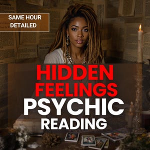 Hidden Feelings Psychic Reading | Reveal Their Secret Emotions, True Intentions, and What They’re Hiding with a Same Hour  Energy Connection